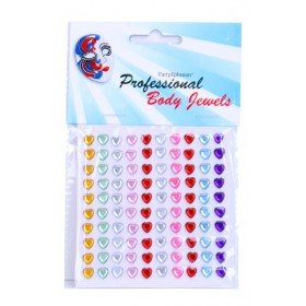 Body Jewels 14438 hartjes assortie